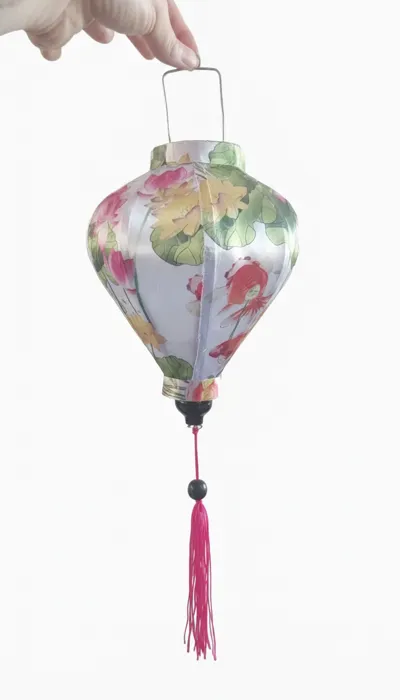 Petite lanterne rose (lotus)