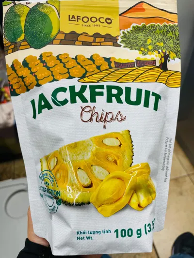 Chips de jacquier 100g