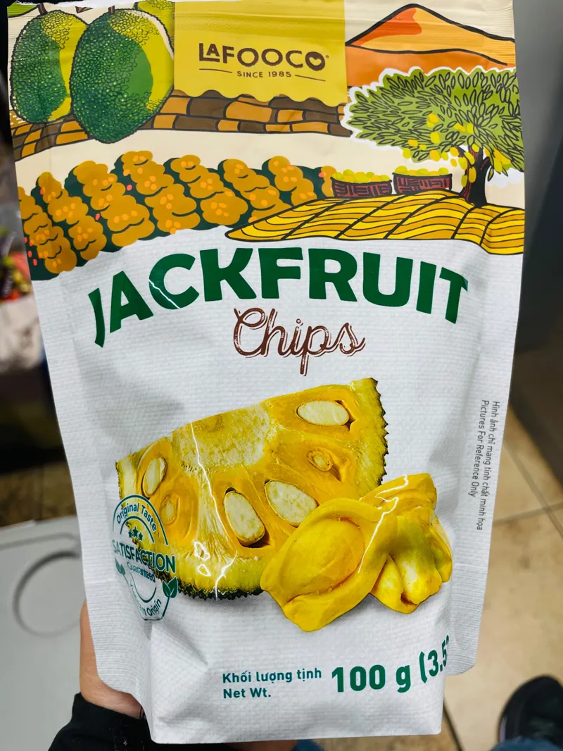 Chips de jacquier 100g