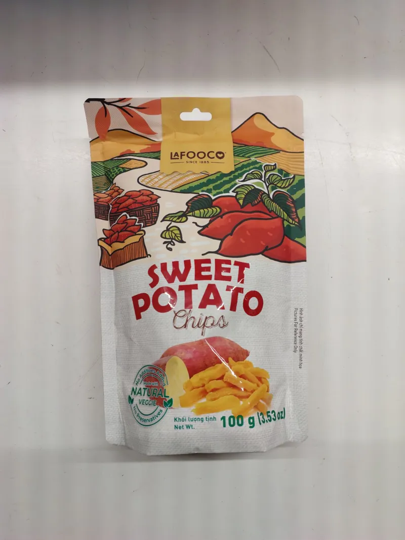 Chips de patate douce