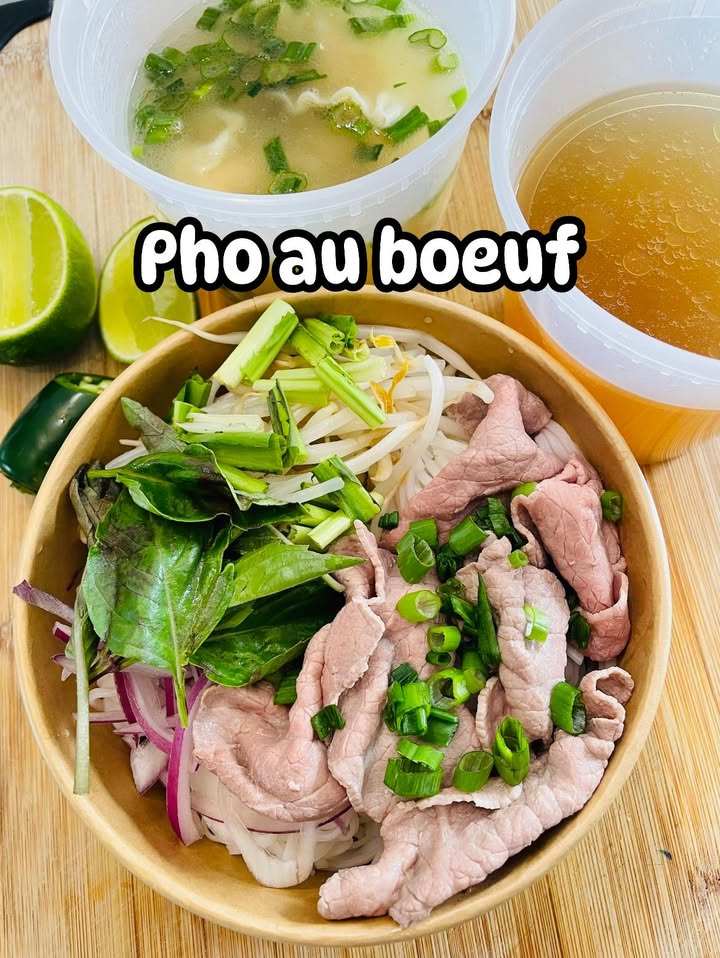 Phở vietnamien authentique ce week-end au marché public